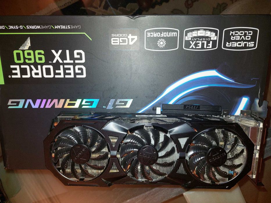 Gigabyte NVidia GeForce GTX 960 4GB - placa gráfica PCI-E