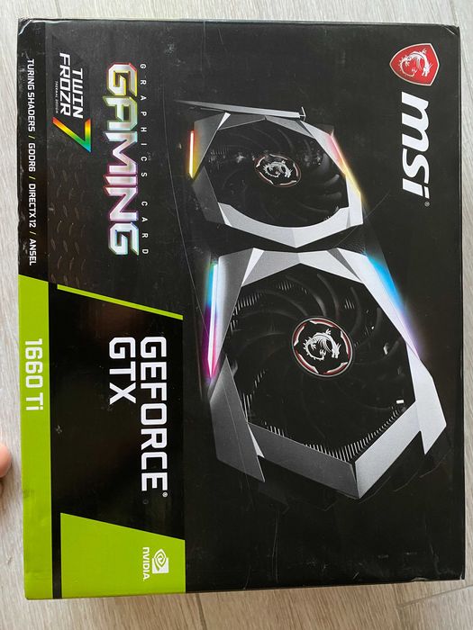 Відеокарта MSI GeForce GTX 1660 Ti GAMING X 6G