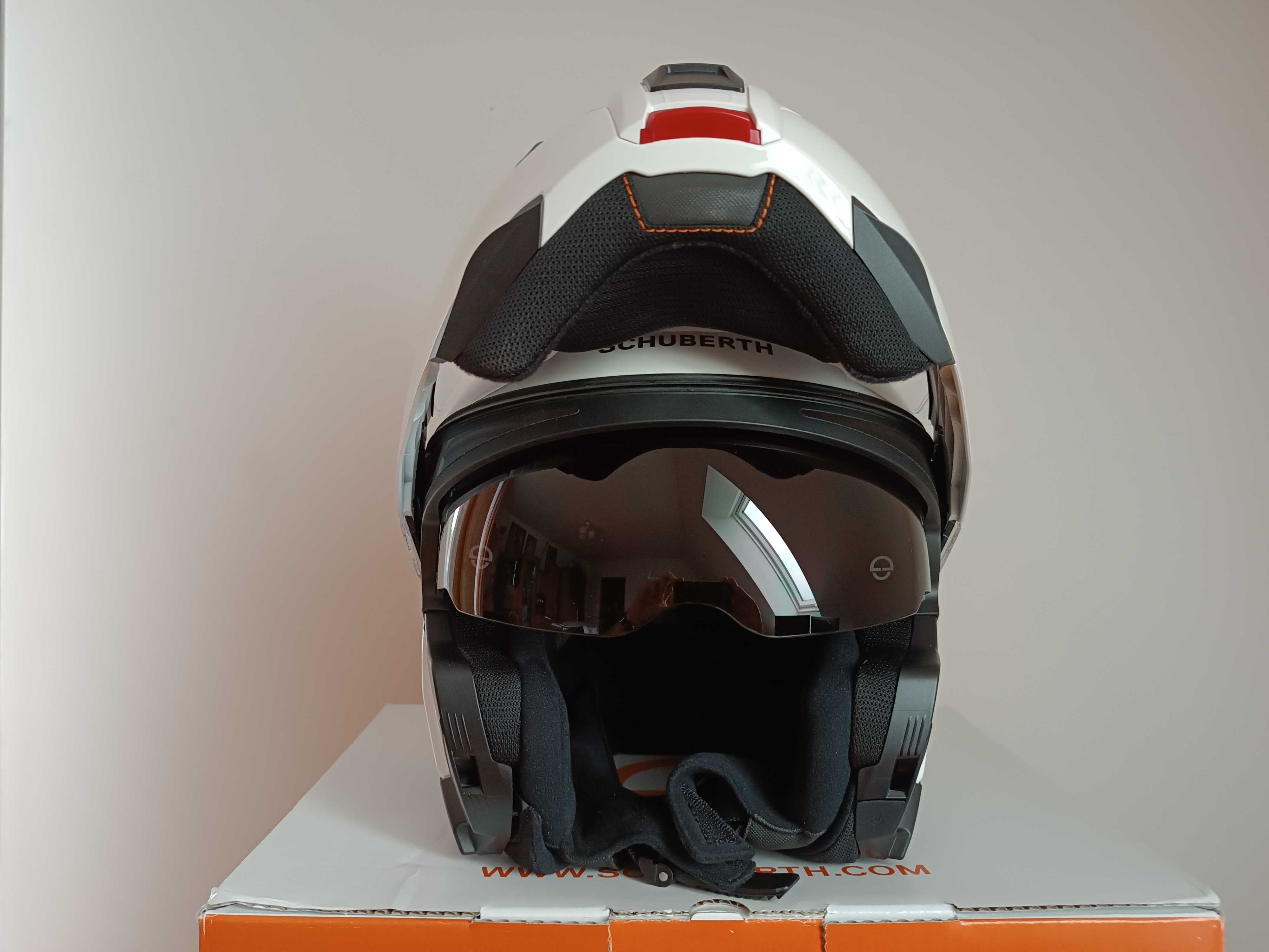 Kask Schuberth C5 glossy white S (nowy)