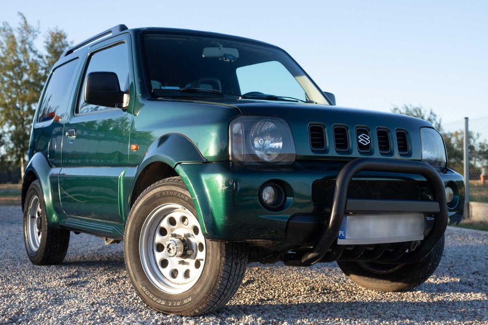 Suzuki Jimny 1.3 Benzyna-gaz hak-4x4 najtańszy z klimatyzacją