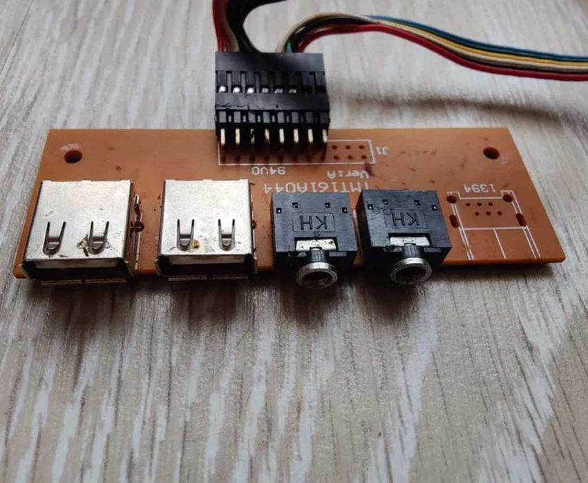 Плата розширення USB, mic та speak