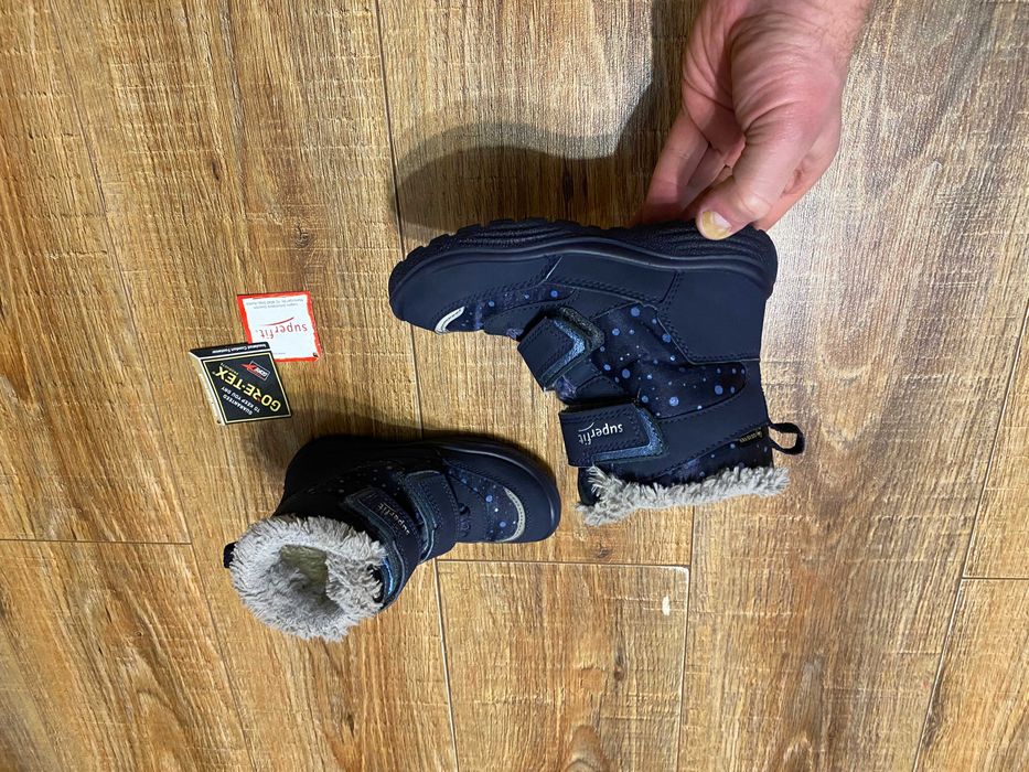 Superfit Gore Tex термо ботинки зимние сапожки черевики детские р.28