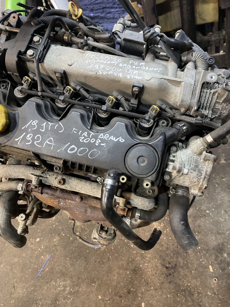 Silnik /1.9 Jtd /Multi Jet / 192A1000 / kompletny /Bravo/Fiat