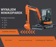 Wynajem koparki! Wypożyczalnia!