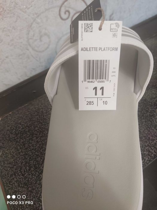 Адідас шльопки нові 42 - 44 оригінал унісекс