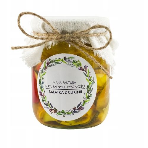 Sałatka DOMOWA z cukinii 540 ml OD Rolnika