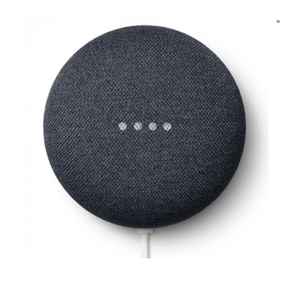 Coluna Som Inteligente Google Nest Mini 1ª Geração Preto