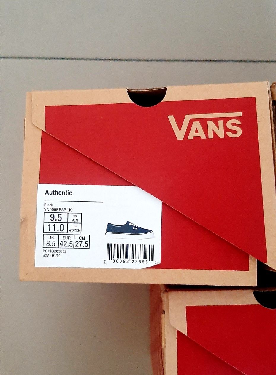 Кеди Vans Authentic Black