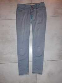 Spodnie jeans szare L/40