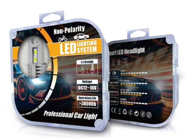 ŻARÓWKI LED H1 zwykła żarówka 12000LM CANBUS IDEALNIE dopasowane