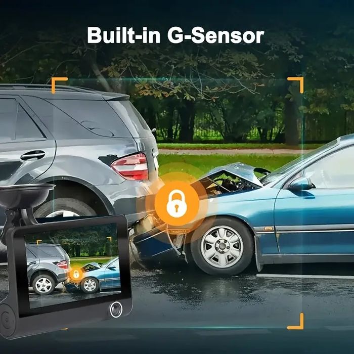 Wodeorejestrator Full HD 1080p z tylną kamerą kamera samochodowa