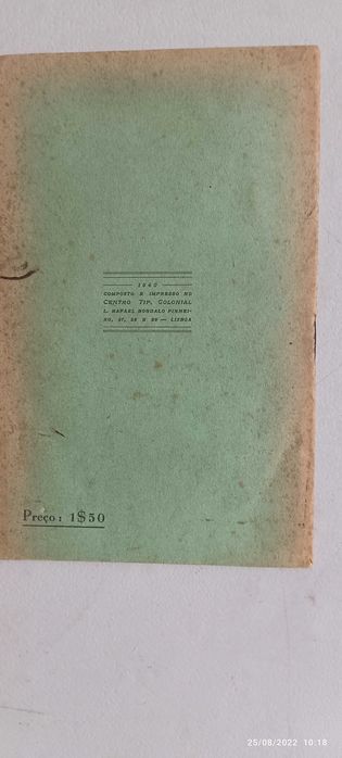 Livro Pa-3 - Thomaz Ribeiro Colaço - O espírito Inglês