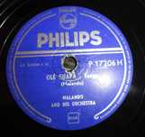 1 -  DISCO DE 78 rpm de Tango muito antigo.