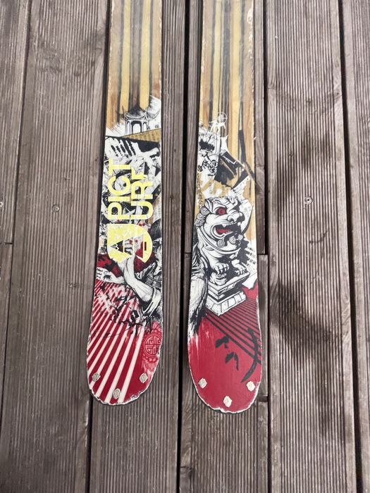 Пролам лижі K2 king fujas 169см