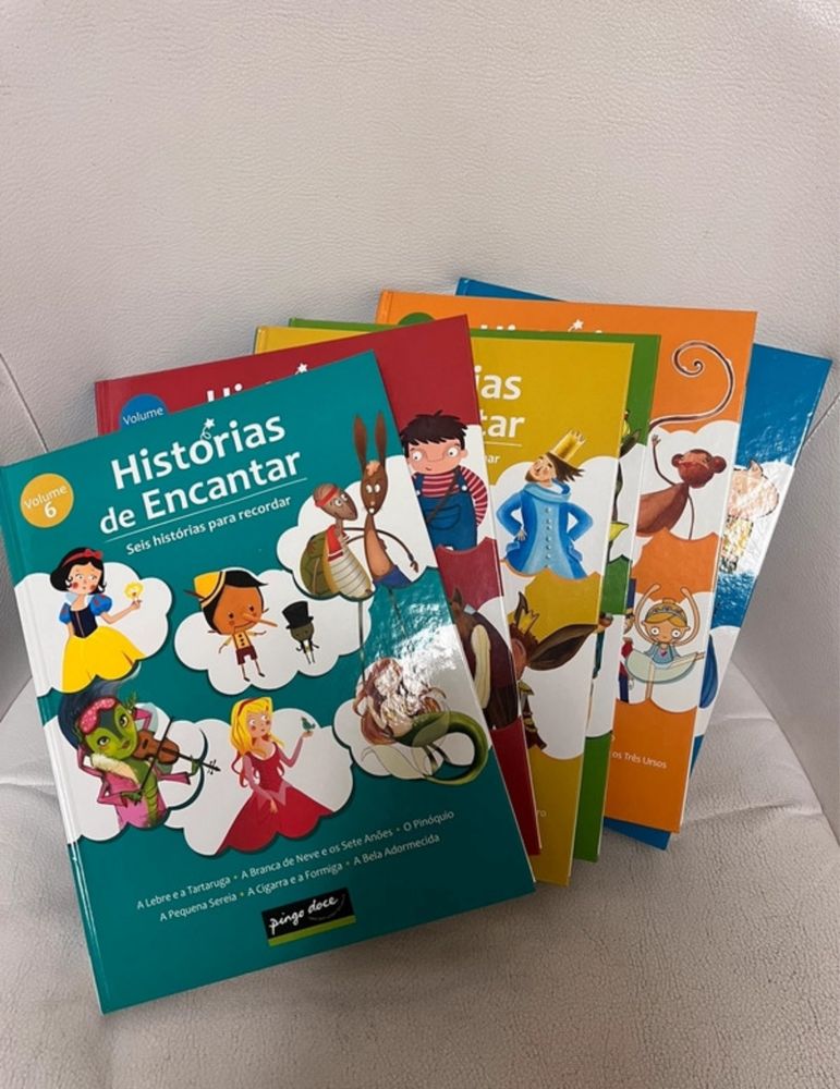 Coleção livros historias de encantar