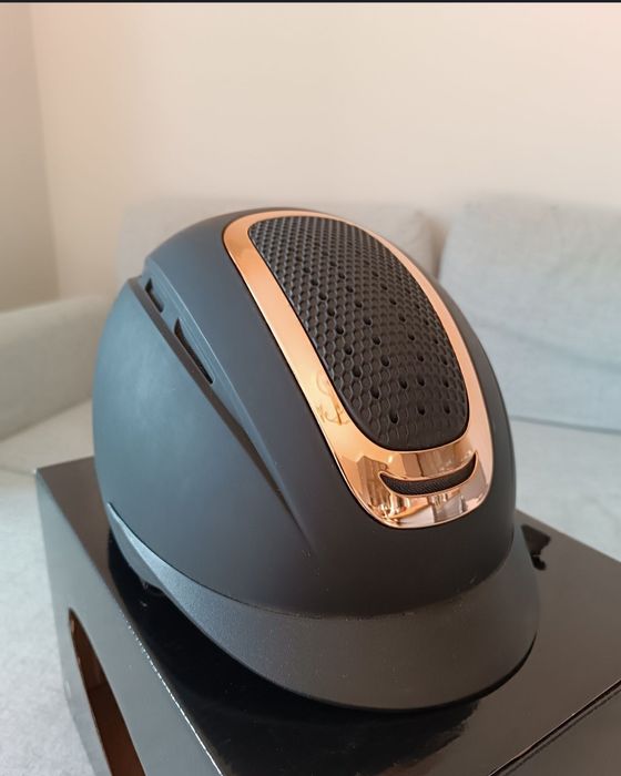 Kask jeździecki HKM