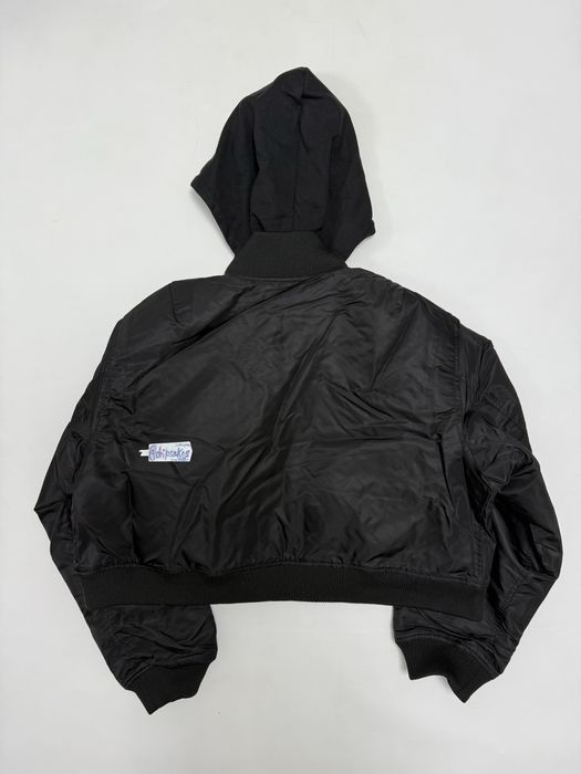 бомбер Playboi Carti IM MUSIC cropped  balenciaga rick owens vetements