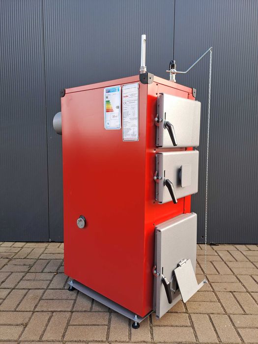 Piec na Węgiel Drewno Kocioł 10kw do 110m2 5 Klasa Uni Feniks