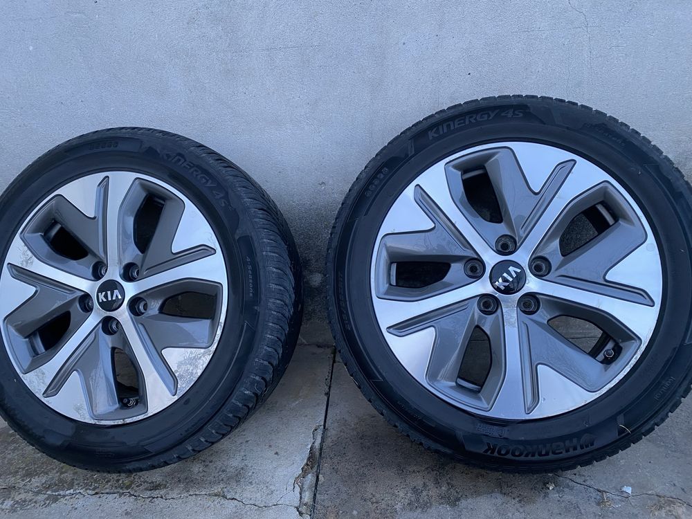 Hankook kinergy 4s2 215/55/17 2шт шини літо зима