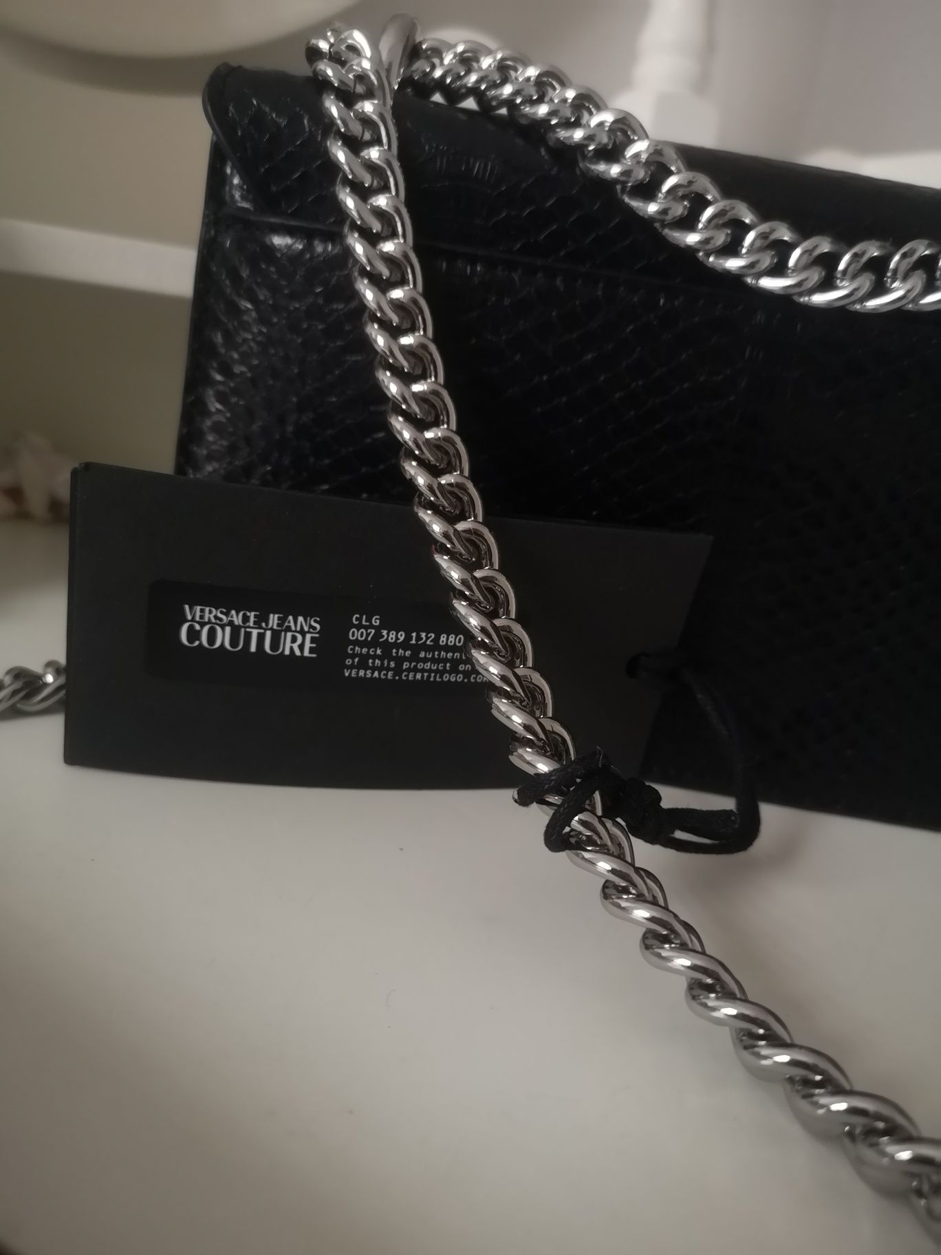 Oryginalna torebka versace jeans couture, nowa z metką