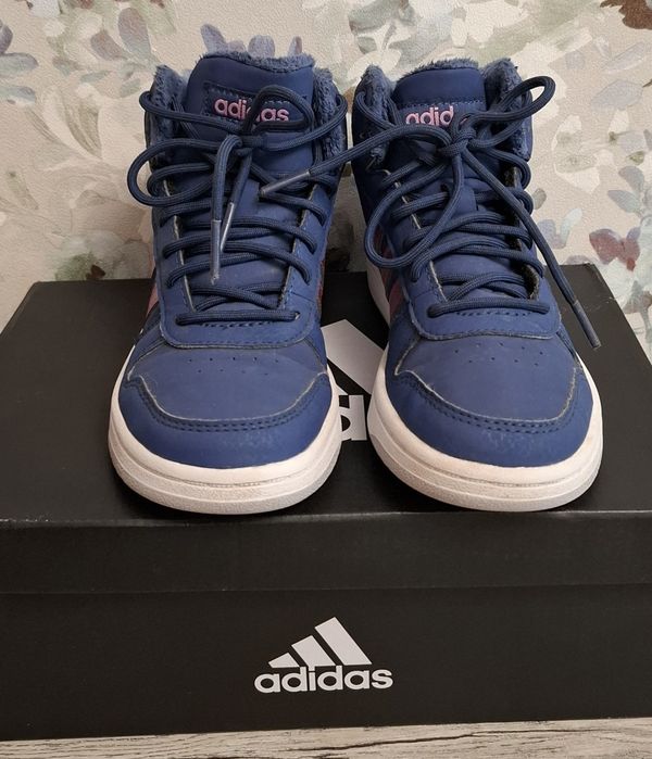 Кросівки хайтопи Adidas HOOPS 2.0 чоботи кроссовки зимние хайтопы,р.32