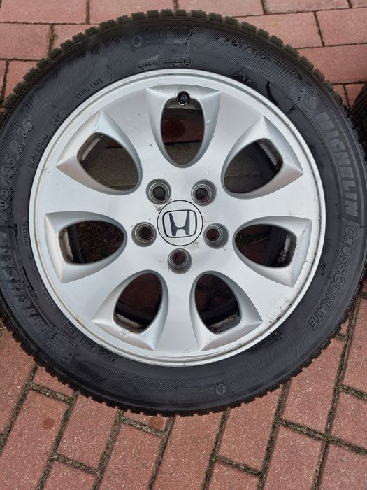 Felgi 16, Honda. Z oponami 205/55/R16 Michelin crossclimate 2016
