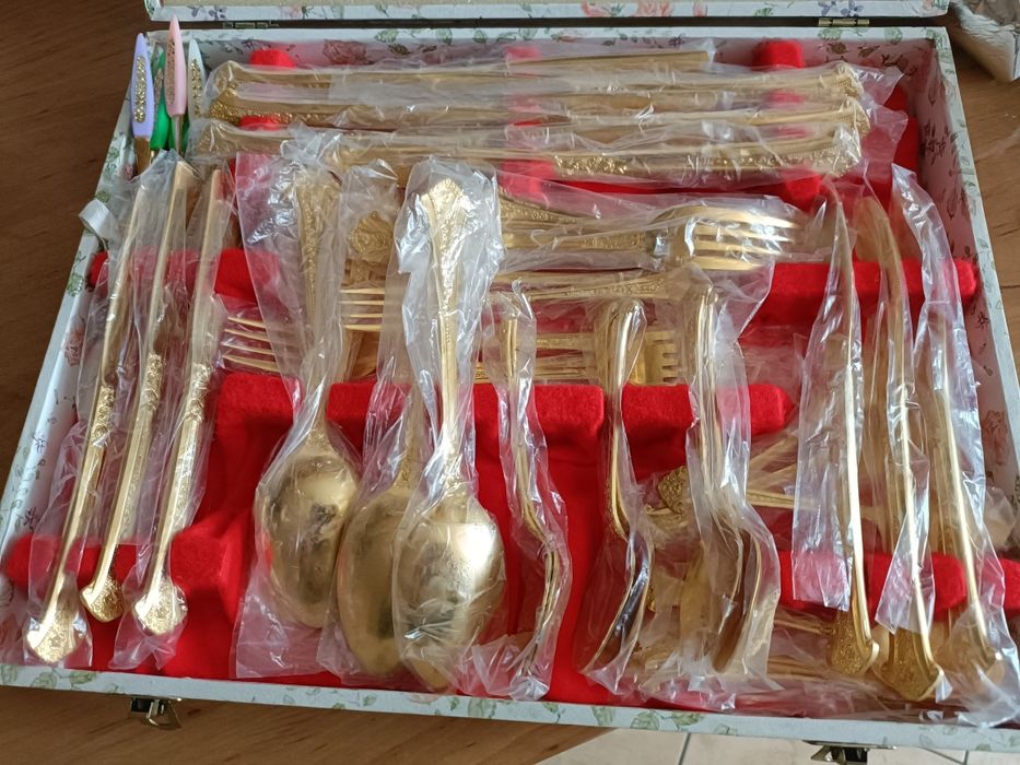 Zestaw sztućców PRL