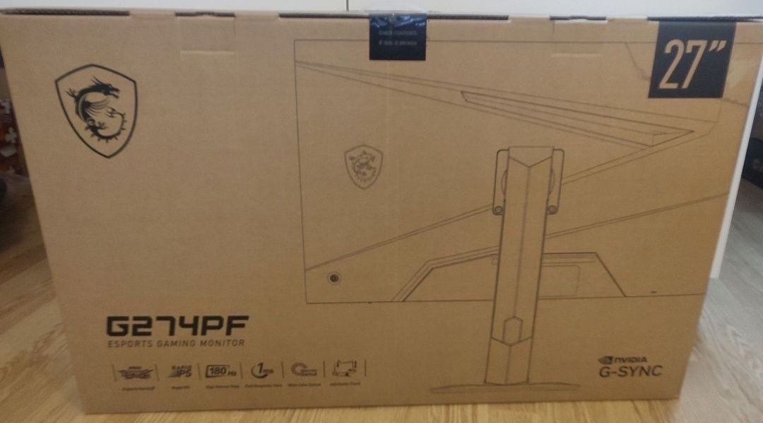 Monitor MSI G274PF 27 nowy okazja na prezent