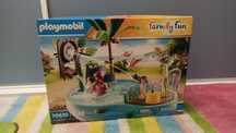 Playmobil Family Fun 70610 Basen z armatką wodną Rodzinna Zabawa