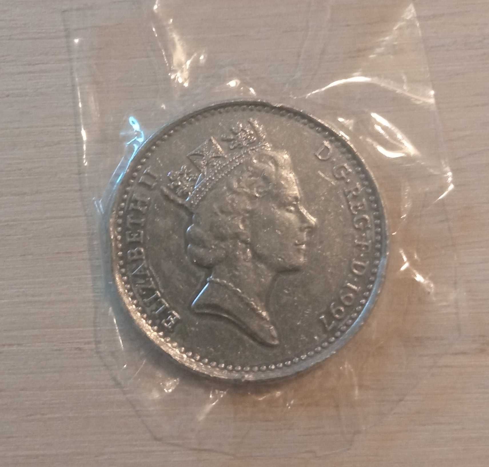 Moeda Ten Pence 1997