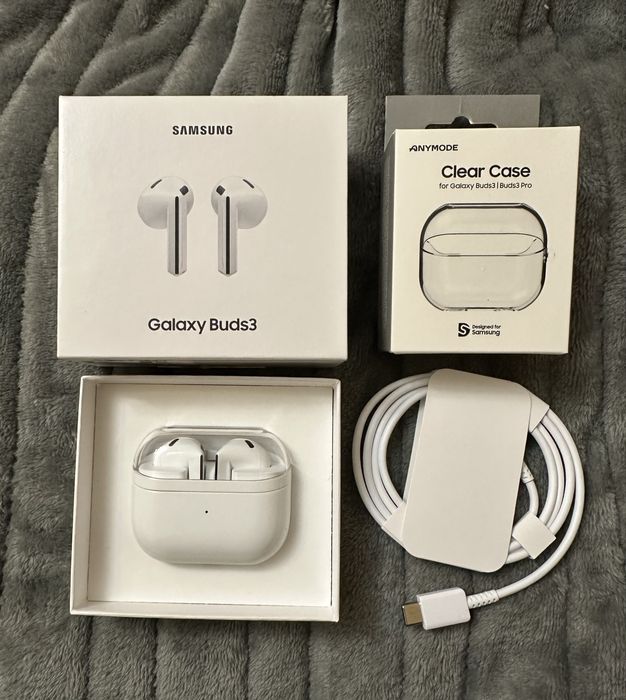 Навушники samsung galaxy buds3+case open box