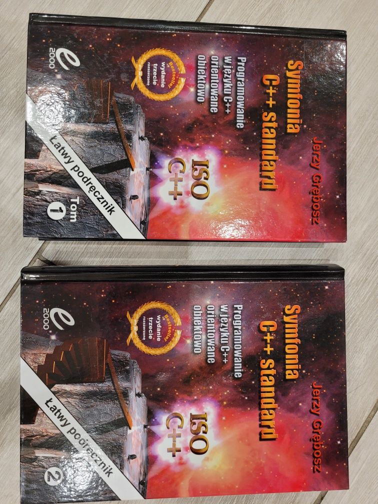 Symfonia C++ standard programowanie Jerzy Grębosz podstawy