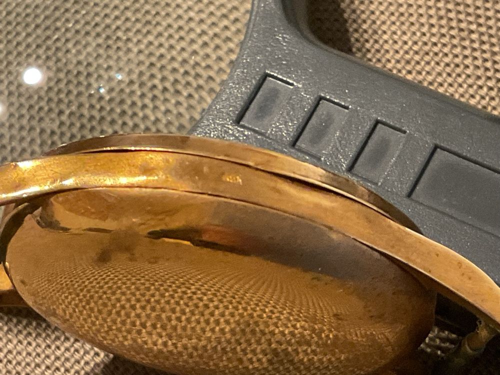 Relogio Breitling Cadette anos 50 em ouro a necessitar reparação