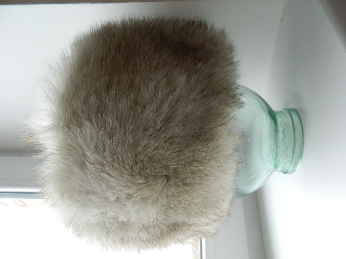 Шапка зимняя песцовая из меха песца песец