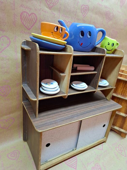 Игрушечная мебель для кукол деревянная мебель куклы все что на фото