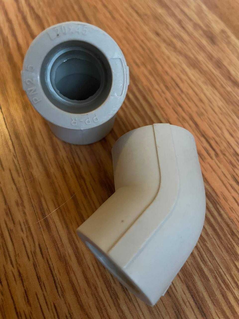Фитинг PN 25 угол 45 градусов PP-R  L20*45'