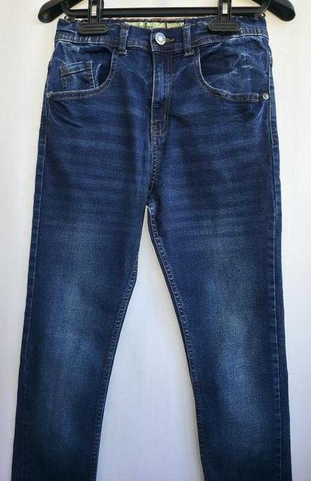 Джинсы скинни мальчику синие primark 152-158