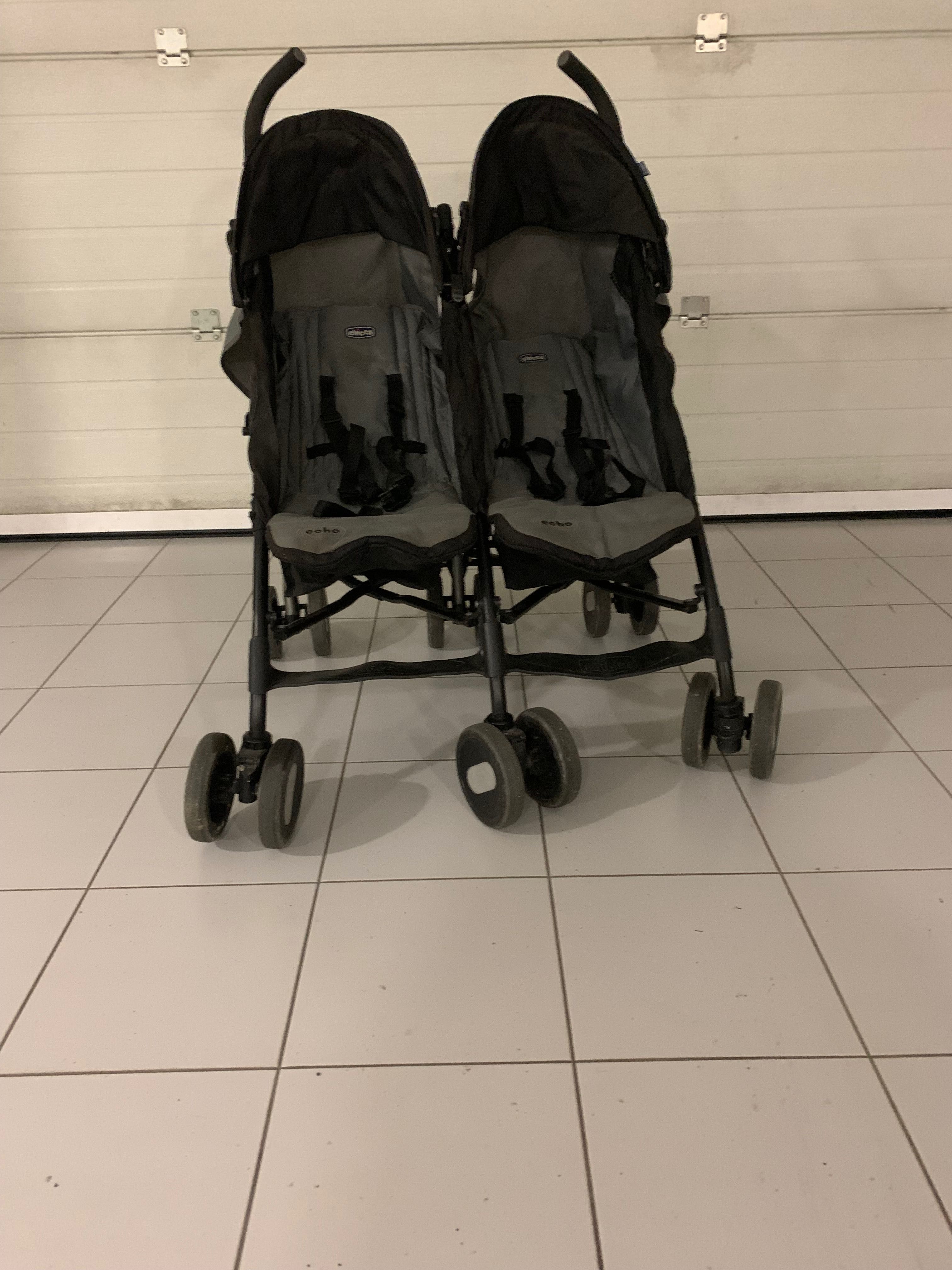 Carro de passeio  criança para gémeos