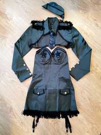 Hallowee- Strój Pin Up Army Girl Rozmiar M