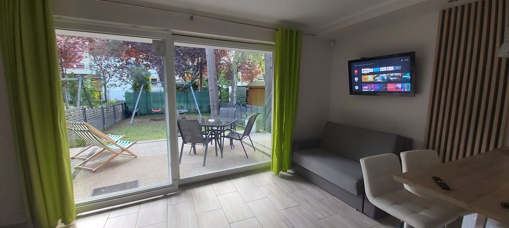 Majówka - Apartament 7 z tarasem i ogrodem, huśtawka. Lato 2024