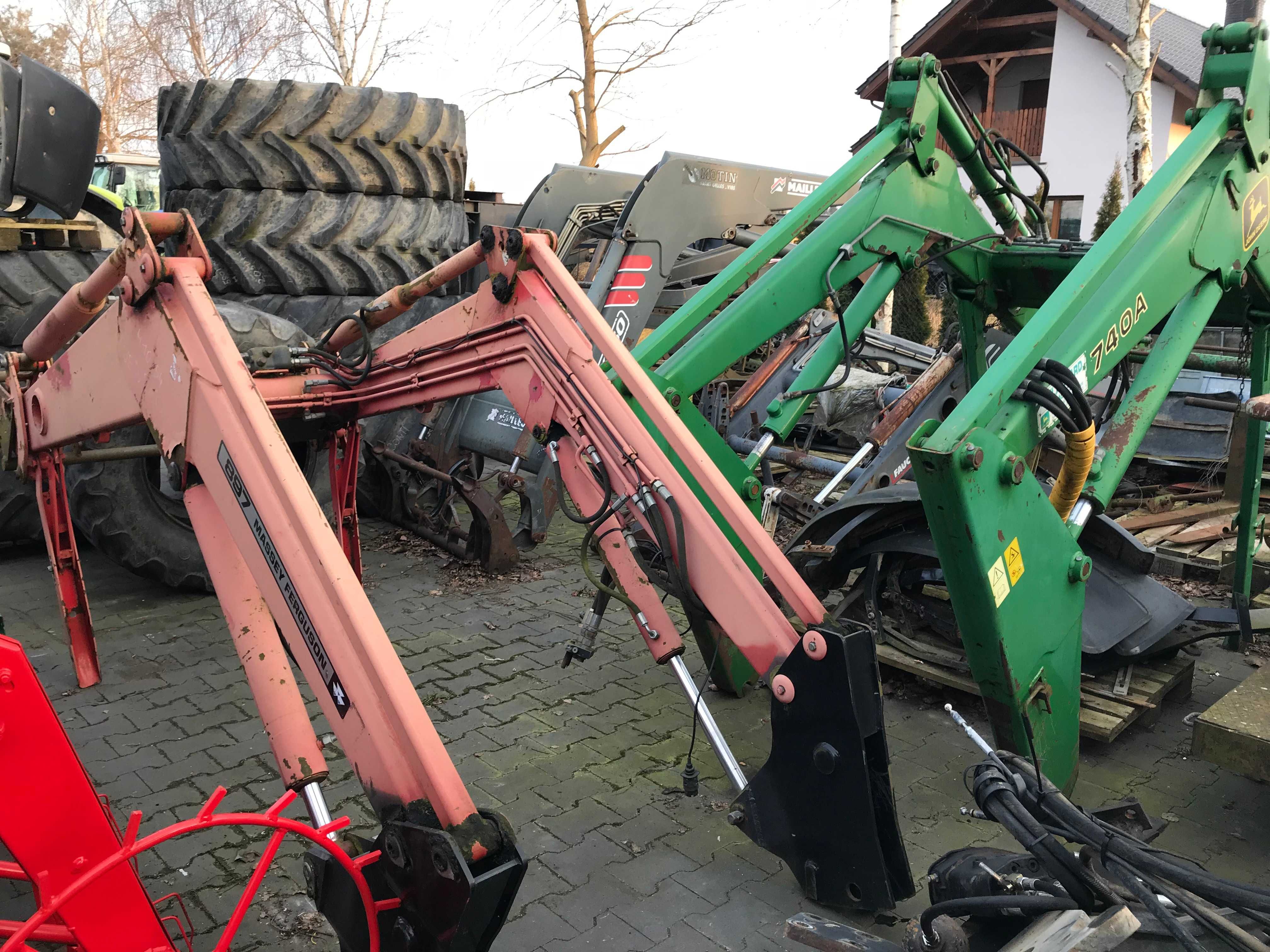 ładowacz czołowy podnośnik ramie tur agram quicke massey ferguson mx