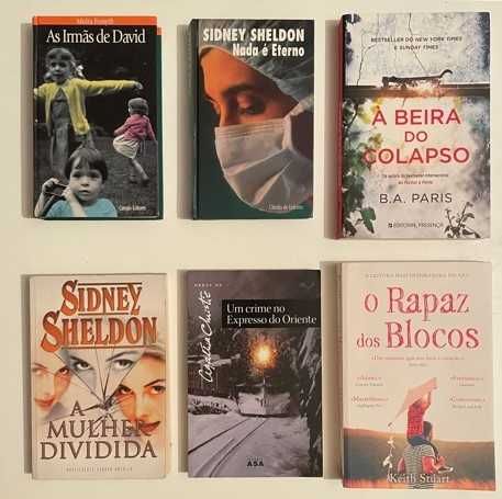 Livros Patrícia MacDonald Lisa Gardner Julie Carwood Sidney Sheldon
