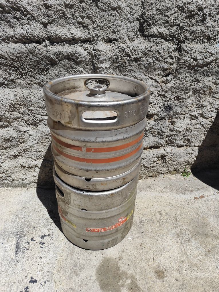 Pipos de cerveja em inox de 30 litros