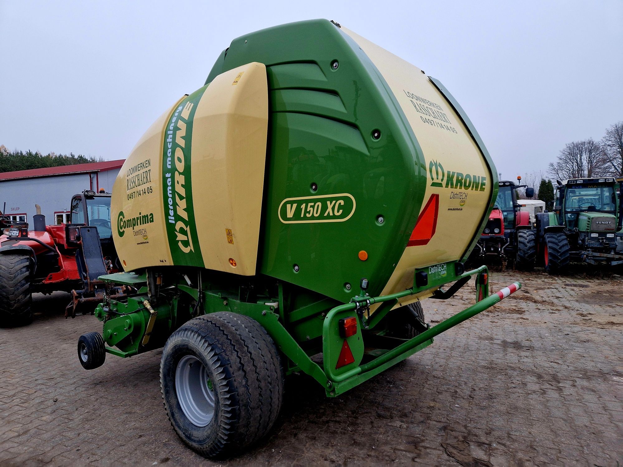 Krone Comprima V 150 XC 2012 Super Stan rotor noże siatka Orginał