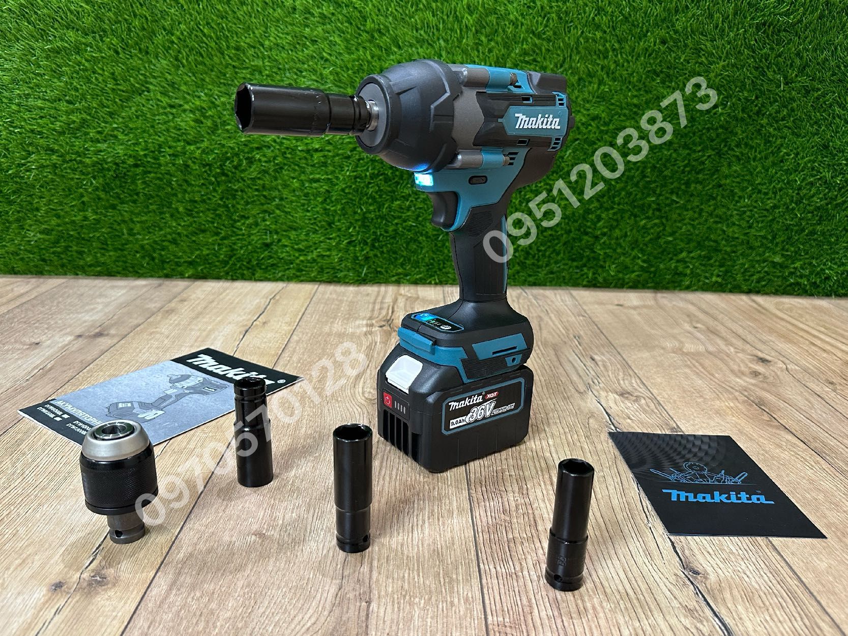 Аккумуляторный Гайковерт Makita DTW850BL 36V 9Ah крутящий момент 850Нм