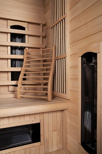 Sauna Infrared / na Podczerwień - INFRAPLUS™ 2 TRENDY Biały Cedr