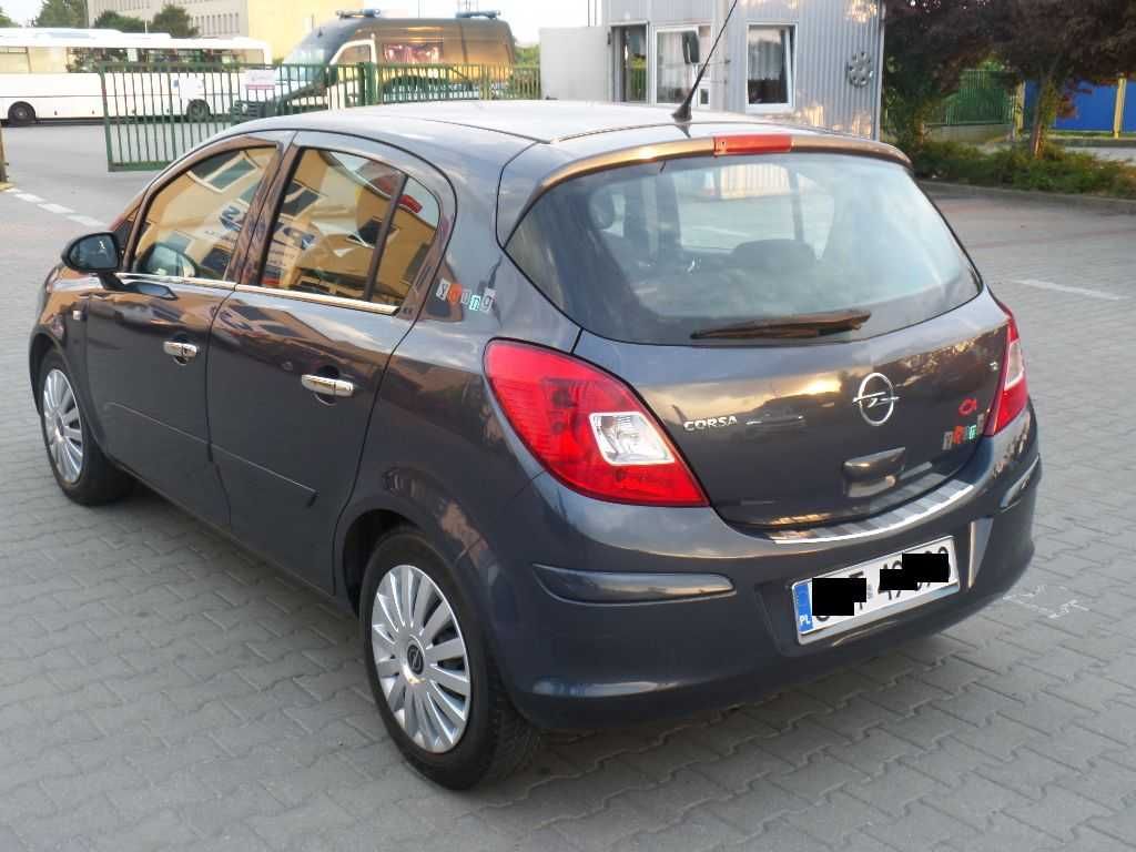OPEL CORSA 1.2 BEN/GAZ , 5- drzwi , pakiet CHROM, KLIMA - bdb