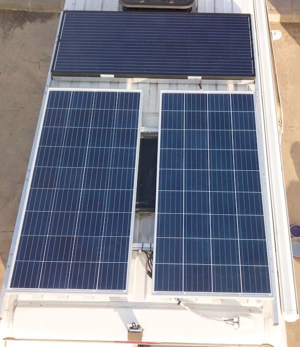 Montaż solarów w kamperze i przyczepie kempingowej