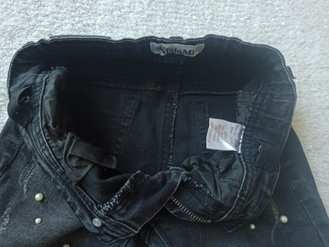Spodnie jeansy rozm 122