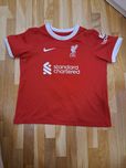 Koszulka piłkarska, sportowa, dziecięca Nike Liverpool FC 23/24, czerw